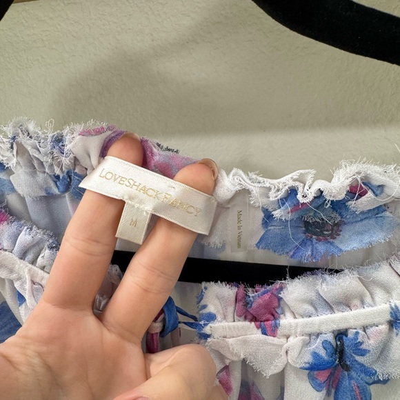 LoveShackFancy floral mini dress - Picture 2 of 5